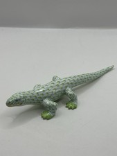 Herend Komodo Dragon Lizard Green fishnet 158...