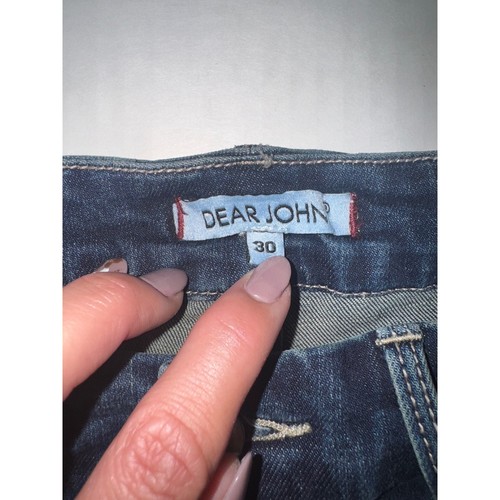 Dear John American Classic High Rise Bootcut Jeans Dark Wash Women's Size 30 - Picture 6 of 9