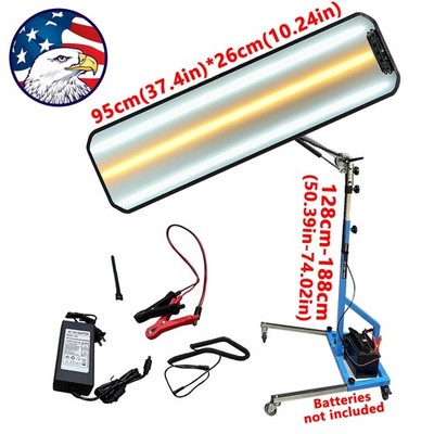 Professional PDR Paintless Dent Repair Leveling Lamp, with Hydraulic Stand