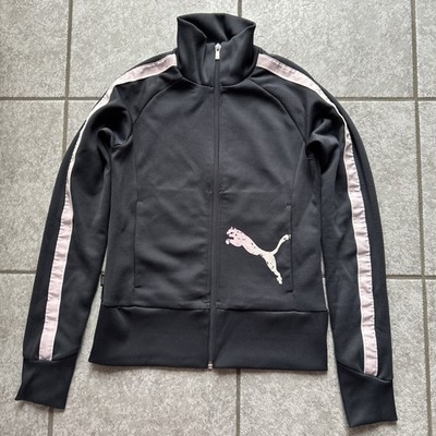 Puma Damen Trainingsjacke Grau Größe XS/34