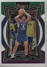 2024 Panini Select Concourse Green White Purple Prizm Enrique Freeman #80 1ar2