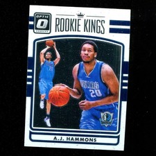 2016-17 Donruss Optic: Rookie Kings A.J. Hammons #29 Dallas Mavericks