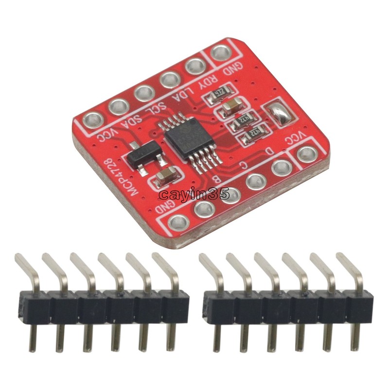 I2C Digital MCP4728 12 Bits To Analog Converter DAC Breakout Module for Arduino