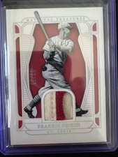 2025 panini nt frankie frisch sick patch #/25 st louis material treasures