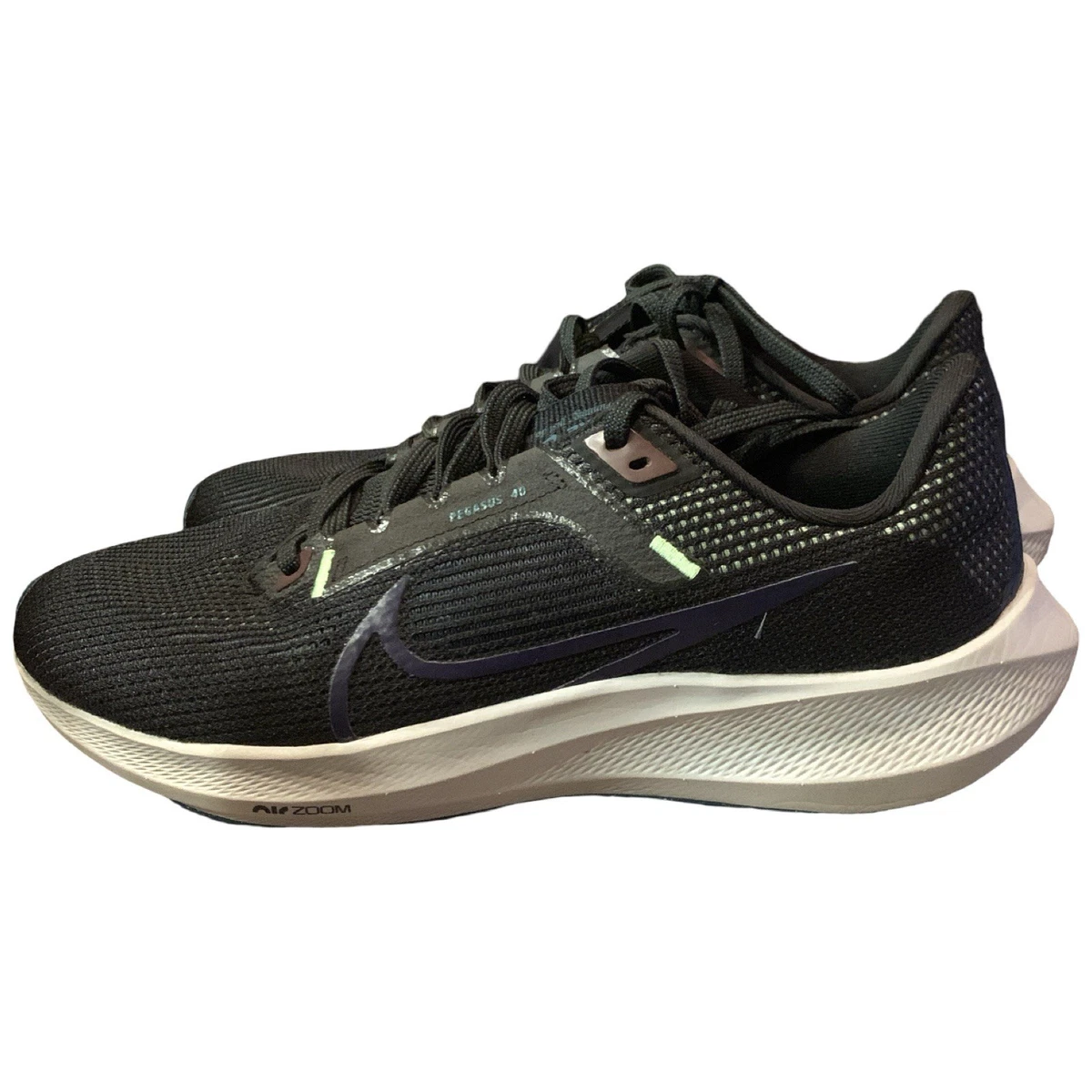 Nike Air Zoom Pegasus 40 Black Purple Ink for Sale  display picture 1