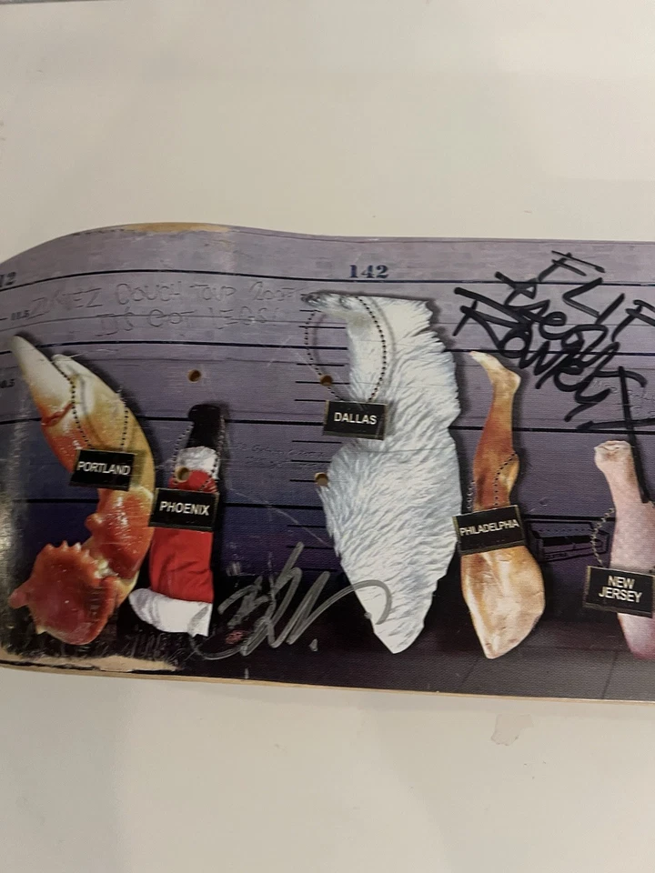 Flip 2007 Zumiez Couch Tour Team-Signed Deck Rowley Appleyard Boulala - Image 3 of 4