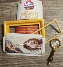 Zuru Mini Brands Masterpieces Michael Angelo Creation Of Adam w/Popcorn - LUXURY