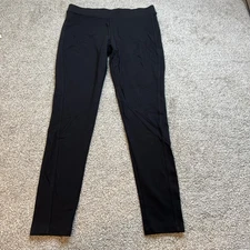 Philosophy Leggings Womens Medium Black Stretch High Rise Pants Athleisure Yoga