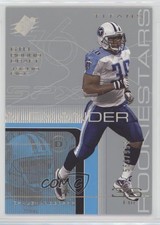2001 SPx Rookie Stars 569/999 Dan Alexander (Facing Right Side of Card) #130 0o9. rookie card picture