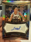 2024 Panini Select Basketball Jared McCain Rookie RC Silver Prizm Auto SP /249