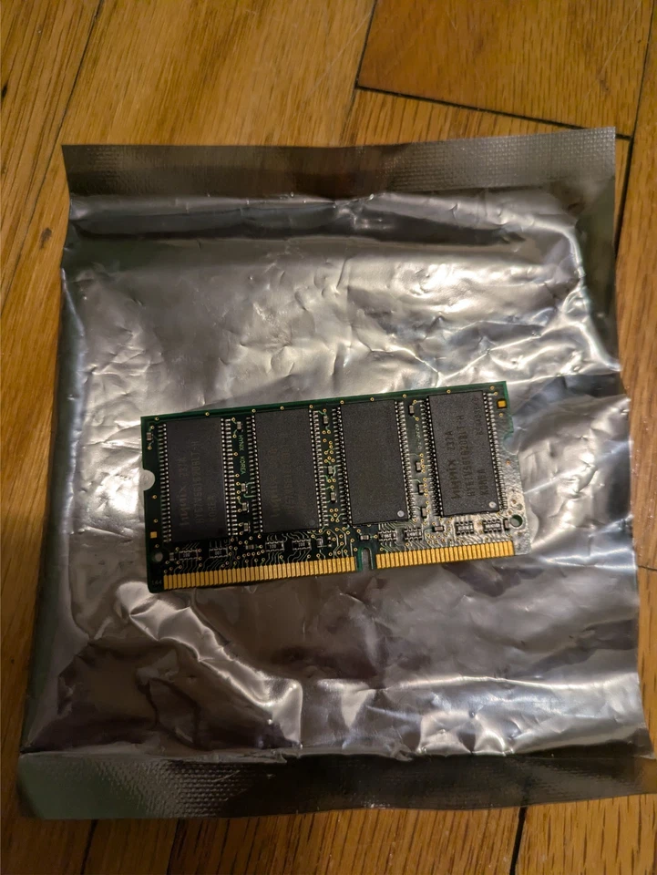 256MB PC133 SDRAM 256 MB 144Pins SODIMM LAPTOP NOTEBOOK POWERBOOK - Image 2 of 2