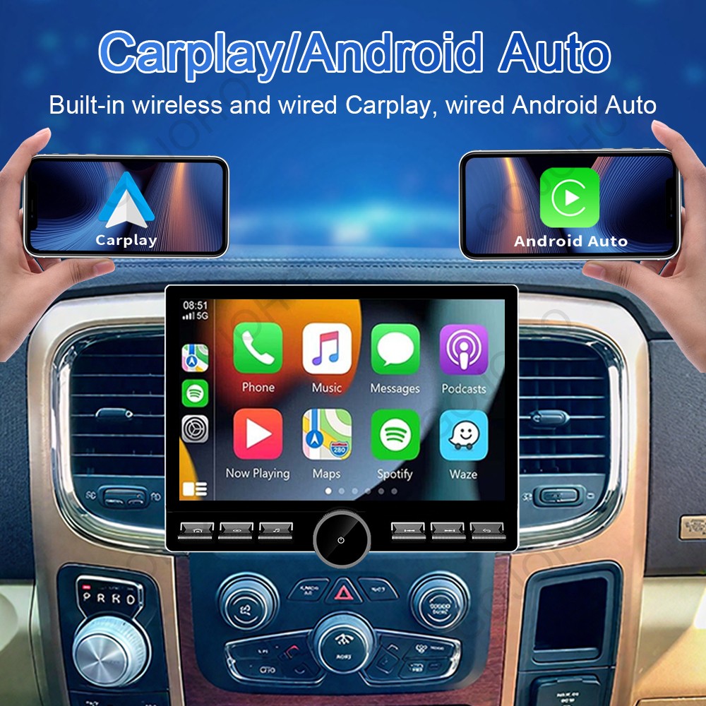 4+64GB Apple Carplay Android 15 For Honda Civic 2012 Car Radio Stereo Wifi GPS