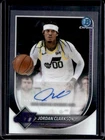 2025-26 Bowman Jordan Clarkson Chrome Auto Autograph #BCA-JC Jazz