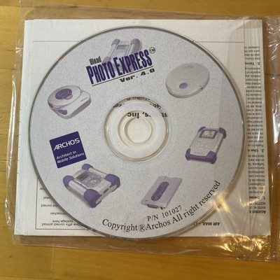 Ulead Photo Express 4.0 - CD inkl. Serial Number (CanoScan Setup Utility CD-ROM)