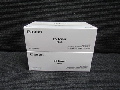 LOT OF 2! CANON/OCE B5 (1070066545) BLACK TONER