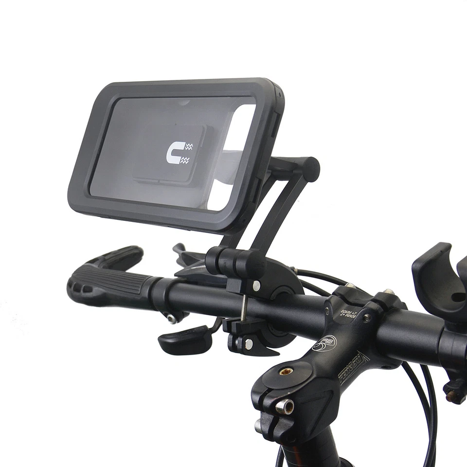Magnetic Mount Holder IPX6 Waterproof for Phone Navigation Bicycle Motorcycle  - Image 3 of 4