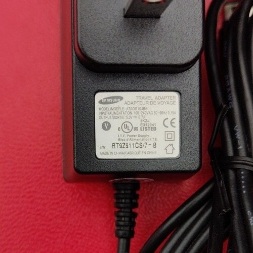AC Travel Charger Samsung ATADS10JBE. Lot 2 pcs. - Photo 3/3