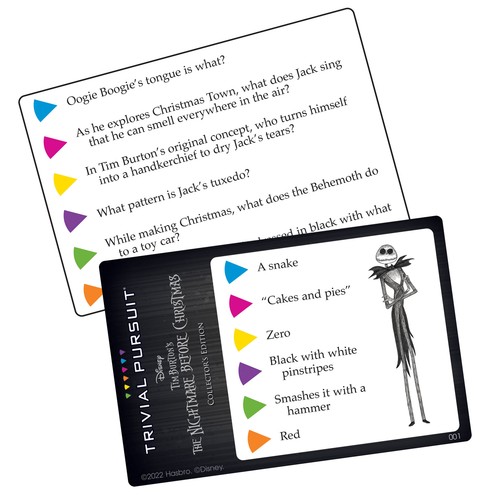 TRIVIAL PURSUIT: Disney Tim Burton’s The Nightmare Before Christmas - Picture 3 of 9