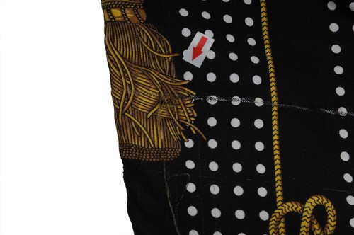 Dolce & Gabbana Men Tassel Polka Dot Pants Large IT 50 Black White Silk Trousers - 第 12/15 張圖片