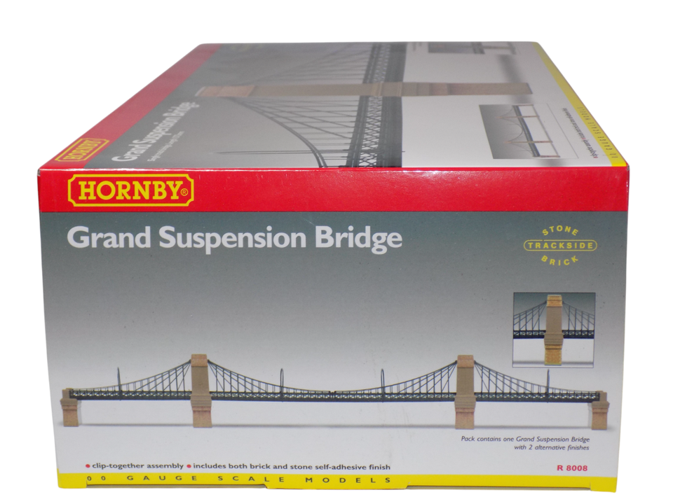 Hornby R8008 Grand Suspension Bridge (OO gauge) Boxed, unused eBay