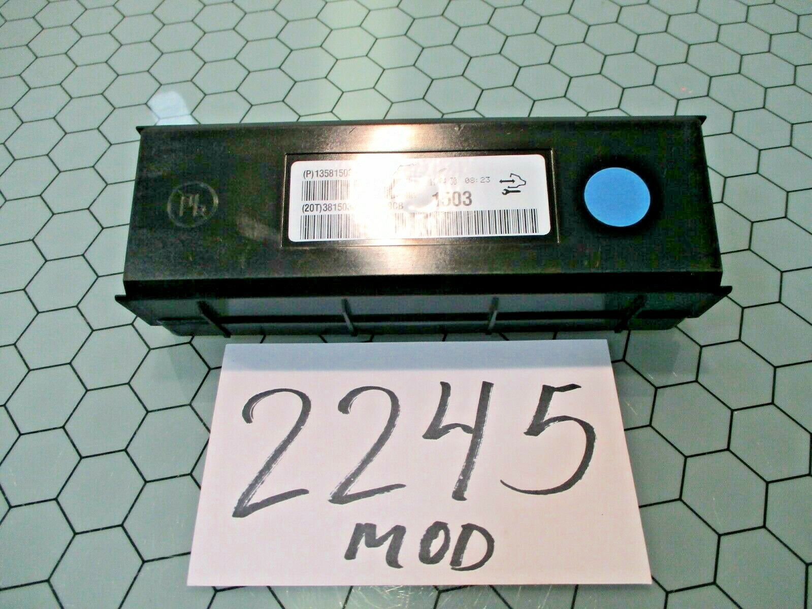 2012 Chevrolet Cruze Temperature Control Module Computer #2245-MOD 