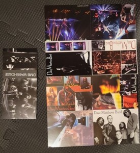 8 DMB Dave Matthews Band Fan Club postcards 