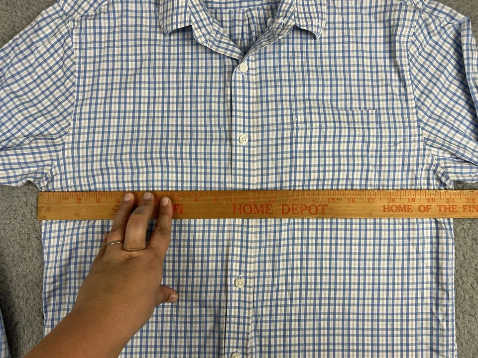 Camisa Nat Nast Para Hombres Grande A Cuadros Abotonada Lujo Originales Oficina Corpcore Foto 4 de 4