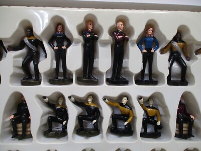 1999 STAR TREK The Next Generation CHESS SET in Box CM854 | eBay