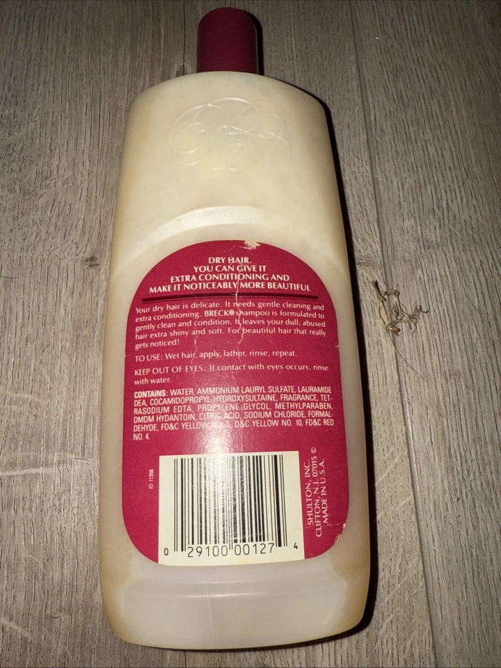 Vintage BRECK Classic Shampoo, 15 oz, Discontinued *RARE* ~ Movie & TV Prop Read - Image 3 of 3