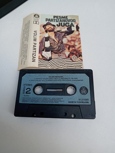 FC PARTIZAN GROBARI JUG FAN SONGS PESME PARTIZANOVOG JUGA Vtg CASSETTE TAPE - Picture 2 of 3
