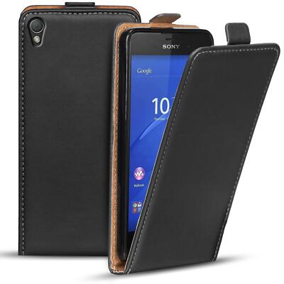 Klapp Tasche Für Sony Xperia Schutz Hülle Handy Flip Case Slim Cover Etui matt