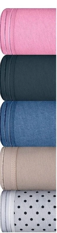 尺寸 11 女士 Fruit of the Loom 签名超柔软高帮 5PK Hi Society — 第 2/4 张图片