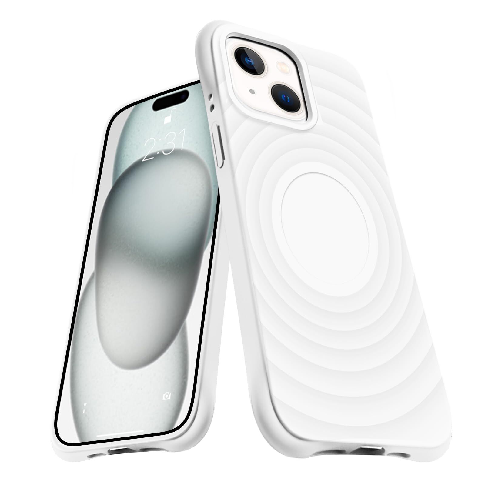 for iPhone 15 Plus Case MagSafe Compatible Silicone Shockproof iPhone 15 Pl 46