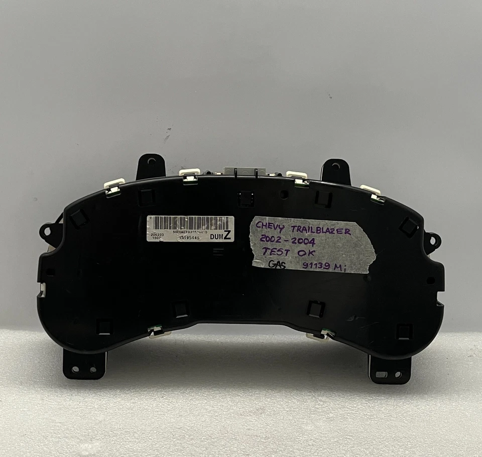 2002 - 2004 雪佛兰拖车二手仪器集群 P#15195445 — 第 3/4 张图片