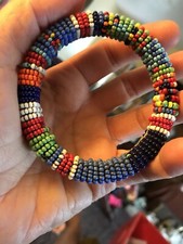 Tribal African Beaded Bracelet