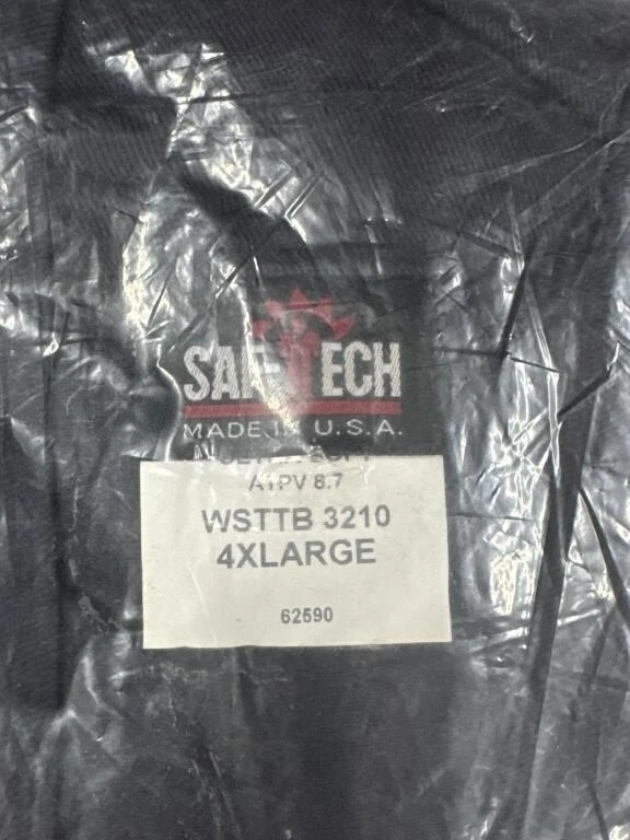 SAF-TECH Fire Retardant Camo UltraSoft Black/Camo - 4XL Made in USA [WSTTB3210] - Image 3 of 4