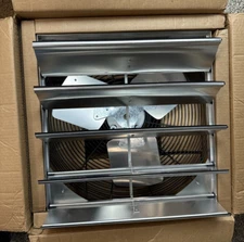 HESSAIRE 20" Shutter Exhaust Fan Variable Speed 3050 CFM 20SF4V180C (OB)