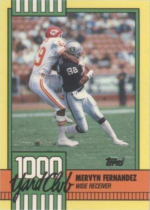 1990 Topps Mervyn Fernandez #25 - 1 of 2