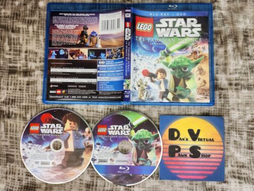 LEGO Star Wars The Padawan Menace Blu-ray DVD bilingue grand écran - Photo 1 sur 4