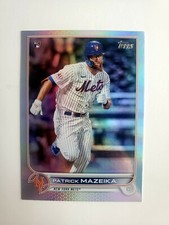 2022 Series 1 Base Rainbow Foil #166 Patrick Mazeika - New York Mets