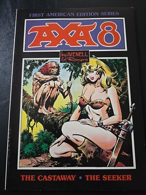 AXA 8:  The Castaway / The Seeker - First American Comics Avenell Romero Trade