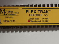 Ho Micro-engineering 12-108 Ho-scale Code 55 Flex Track Wea. Bigdiscounttrains Ho Micro-engineering 12-108 Ho-scale Code 55 Flex Track Wea. Bigdiscounttrains