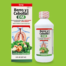 Menper Berro y Cebolla DM -Herbal Syrup Mint Flavor 8 fl oz