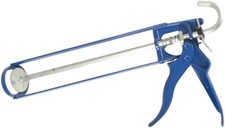 Amazon Basics Caulking Gun 310ml 12:1 Ratio Heavy Duty Blue/Grey Sealant Tool