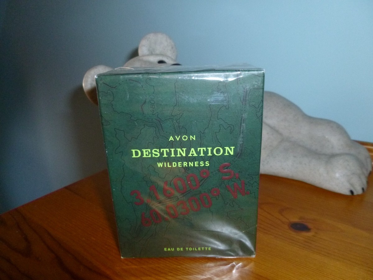 Mens Avon Destination Wilderness Eau De Toilette 75ml Spray BNSIB