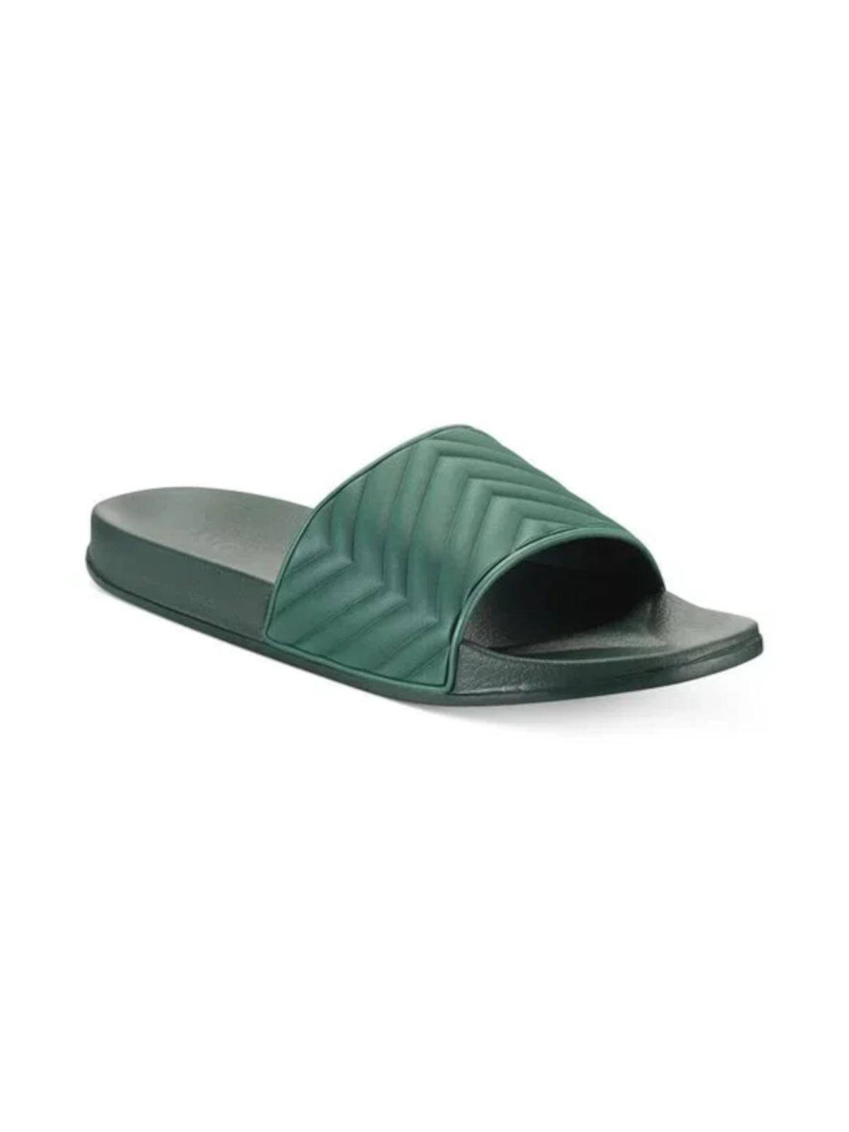 INC Мужские зеленые стеганые сандалии Xander Slip On Slide с открытым носком 13 М 1590₽