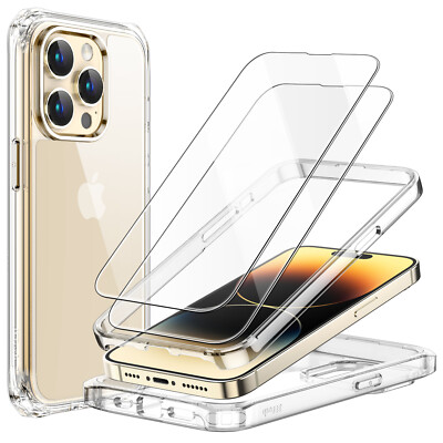 JETech Case for iPhone 14 Pro Max 6.7-Inch with 2-Pack Screen Protector