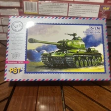 NIB PST MODEL KIT #72003 IS-2M HEAVY TANK