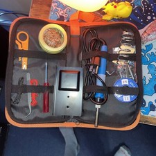 80W Electric Soldering Iron Welding Gun Tool Kit Solder Wire Desoldering Pump US