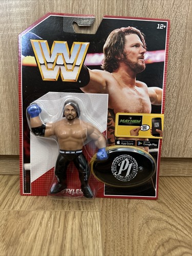 WWE AJ Styles Retro Series 3 Mattel Action Figure ...